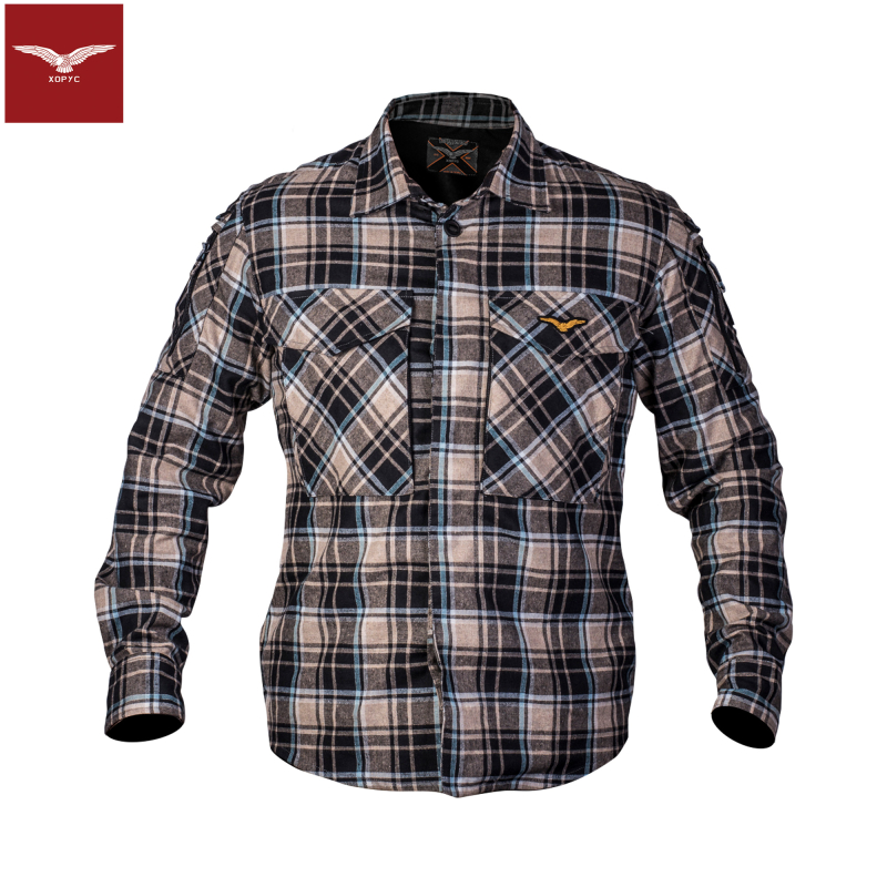 Tactical Flannel Shirt R-5 - coyote