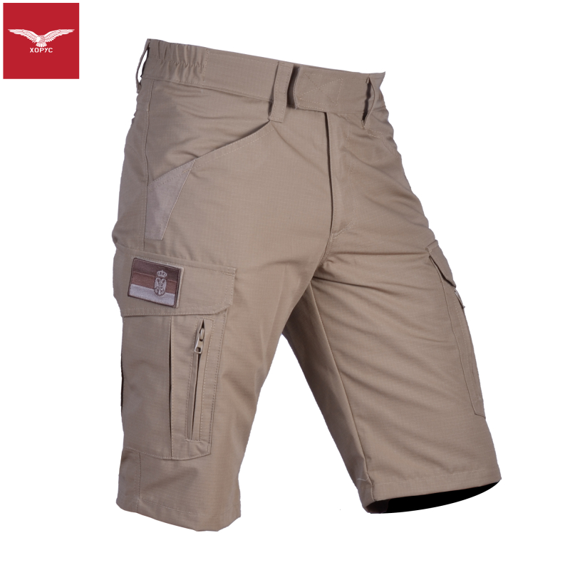 【KOOLOSET】Bunker Cargo Bermuda Pants Bunker Shorts Khaki